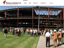 Tablet Screenshot of franklininspection.net